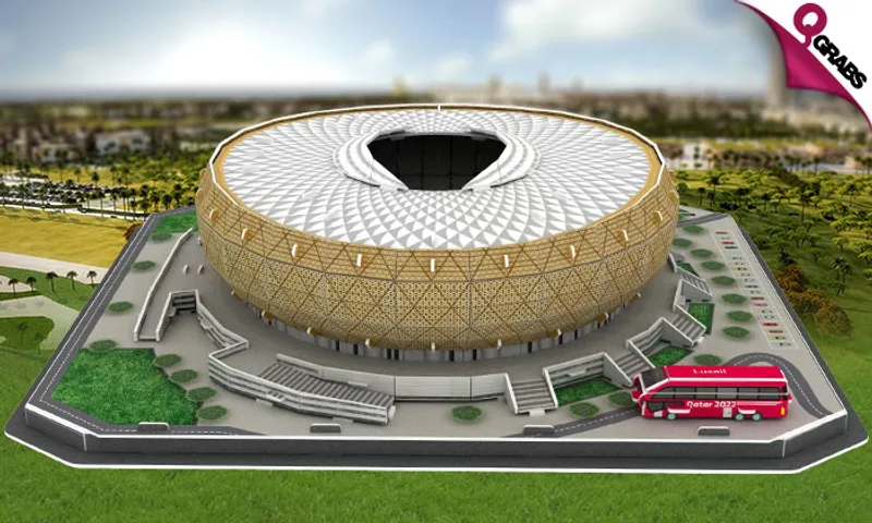 Qatar Football Stadium 3D Puzzles!
